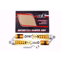 Амортизаторы (пара)   Delta   340mm, газомасляные   (желтые)   KOMATCU   (mod.A)