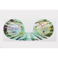 Наклейка   на спидометр   (60км/ч)   (mod:3) E64