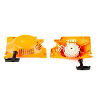 Стартер (в сборе) б/п   для Goodluck GL 4500/5200   (легкий пуск, двойной шкив, 4 зацепа)   WOODMAN