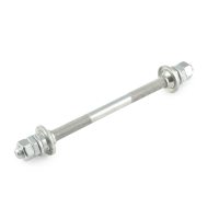 Ось колеса (передняя, задняя) велосипедная   (хром)   DS