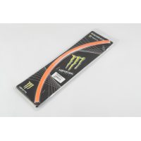 Наклейка   на колесо 17      (красная, светоотражающая)   GJCT