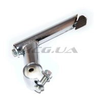 Вынос руля велосипеда   (под рулевую резьбовую) (L-150mm, D-22mm)   (хром)   YKX   (mod A)