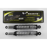 Амортизаторы (пара)   Delta   340mm, регулируемые   (хром)   NDT