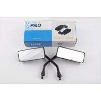 Зеркала   прямоугольные   mod:223, 8mm   (черные)   RED