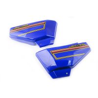 Пластик   Alpha   боковая пара на бардачок   (синие)   KOMATCU