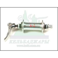 Втулка переднего колеса велосипеда   (алюминий) (36 спиц, под эксцентрик)   (X2)   KL