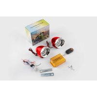 Аудиосистема   BEST CHOICE   (3.5, красная-хром, подсветка, сигн., МР3/FM/SD/USB, ПДУ, разъем ППДУ 3K)