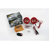 Аудиосистема 2.0   mod:908   (2.5, красные, сигнализация, МР3/FM/SD/USB, ПДУ, разъем ППДУ 3K)