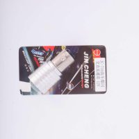 Лампа S25 (двухконтактная, диодная)   12V 5W   (стоп, габарит) (белая, mod:JC-716)   JCAA