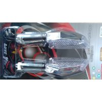 Повороты светодиодные, многоугольные (пара)   (черные)   ST