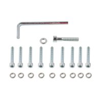 Болты крышки вариатора   4T GY6 150   (13 колесо) (шестигранный шлиц, 10шт +ключ)   SHUK