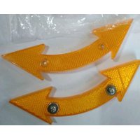 Светоотражатель   велосипедный   (катафот)   (2шт)   (желтый)   YKX