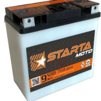 Аккумулятор   12V 9А   заливной   STARTA   (под болт)   (#AKY)