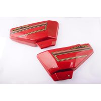 Пластик   Alpha   боковая пара на бардачок   (красные)   KOMATCU