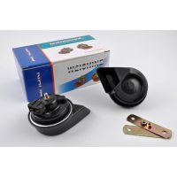 Сигналы (пара)   улитка, 12V, крепление   (черный, mod:3)   WEISHINE