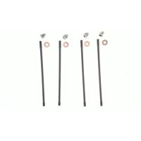 Шпильки цилиндра (4шт)   4T CB125/150   (+гайки)   KOMATCU   (mod.A)