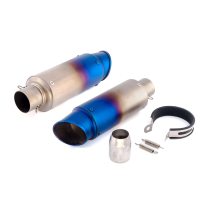 Глушитель (тюнинг)   460*130mm   (нержавейка, овал, радуга, прямоток)   118