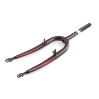 Вилка велосипедная жесткая   (c креплением V-brake, 26)   (черная)   DS