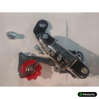 Переключатель скоростей велосипеда задний (крепеж на наконечник) (малый ролик) YKX Переключатель скоростей велосипеда задний (крепеж на наконечник) (малый ролик) YKX Купить в Интернет-магазине Моторио