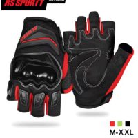 Перчатки без пальцев RS SPURTT (size:XL, черно-красные)