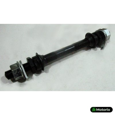 Ось колеса   переднего велосипедная (140мм, в сборе)   PS Купить в Интернет-магазине Моторио