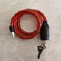 Замок на колесо    (трос 900*9mm) (с ключом) PIT