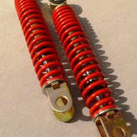 Амортизаторы   (пара) AD50   215mm   (красные) VDK