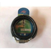 Замок на колесо   (трос 800*8mm) (с кодом)   (G-14)   BBC