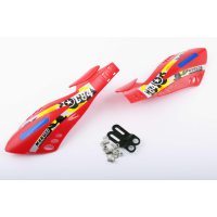 Защита рук на руль   (mod:4, GLOVES, красные)   XJB