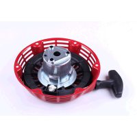 Стартер ручной (в сборе) на Мотоблок, бензогенератора   188F   (9/13Л.с (Hp), D-215mm)   (под стакан нового образца)   (+стакан)   DIGGER