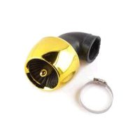 Фильтр воздушный (нулевик)   Ø42mm, 45*, турбина   (золотой) EVO
