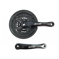 Звезды   велосипедные   (передние) 24/34/42T   (+2 шатуна L-170mm, квадрат, алюминий, с защитой) Neco NSA-3002 KL