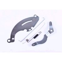 Механизм управления дроссельной заслонки (в сборе) на Мотоблок   156F   (4Л.с (Hp))   UG