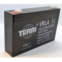 Аккумулятор   6V 7,0А   AGM   (150x35x95)   OUTDO