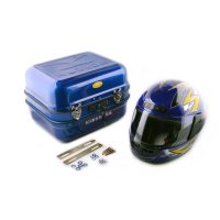 Кофр   Delta   металл синий   (+шлем) EVO