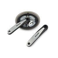 Звезды велосипедные (передние)   24/34/42T   (+2 шатуна L-170mm, квадрат, алюминий, с защитой)   (DESIGNE)   DOTEK