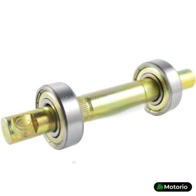 Ось каретки велосипедная (клин) (L-140mm) (+ 2 подшипника 203-ZZ) VERE Ось каретки велосипедная (клин) (L-140mm) (+ 2 подшипника 203-ZZ) VERE Купить в Интернет-магазине Моторио