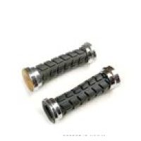 Грипсы (ручки руля)   хромированый ободок