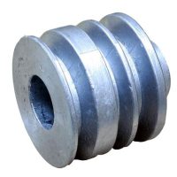 Шкив ремня ведущий 3-х ручейковый на Мотоблок   168F   (6,5Л.с (Hp))   (Ø19mm)   DIGGER