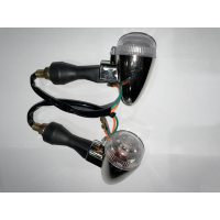 Повороты   (пара) круглые   (хром, прозрачные)