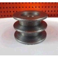 Шкив ремня ведомый 2-х ручейковый на Мотоблок    (под вал 20mm, профиль Б, наружный 85mm)   UG