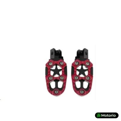 Подножки   водителя Питбайк   (комплект) черно-красные   FLD Купить в Интернет-магазине Моторио