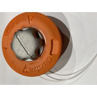 Шпулька косильная саморегулирующаяся (Garden металл оранжевая)   (mod.A)