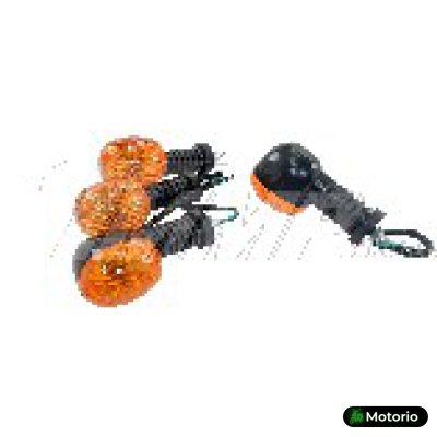 Повороты   мини (4шт)   хрусталь затемнённые (длинная ножка) MAX-100 EVO Купить в Интернет-магазине Моторио