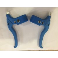 Ручки руля велосипедные (тормозные)   (пара, синие)   (mod:3)   DS