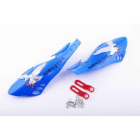 Защита рук на руль   (mod:3, MONSTER ENERGY, синие)   XJB