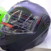 Шлем трансформер   (size:XL, черный, оптикаемый)   FGN