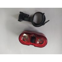 Стоп-сигнал   (в сборе)   велосипедный   (универсальный) (1+1 WHITE LED)   (mod:JY-528-1) KL