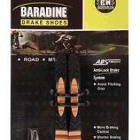 Резинки тормозных колодок   велосипедные (BARADINE ABS-01VCR) KL