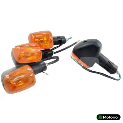 Повороты   пирамида  (4шт)   хрусталь (желтое  стекло) EVO Купить в Интернет-магазине Моторио